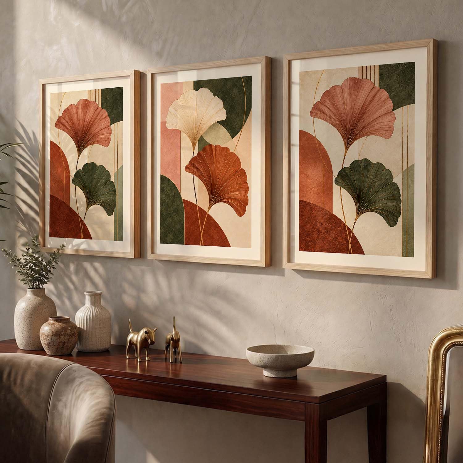 BOHO Wall Art Set - Maximalist Prints with Frame -1 BOHO Wall Art Set - Maximalist Prints with Frame -1