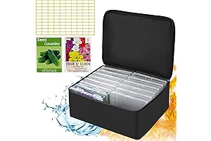 16-Slot Seed Storage Organizer Box