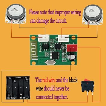 CYOEST DIY Bluetooth Speaker Box Kit Electronic Sound Amplifier - Build Your Own Portable Wood Case Bluetooth Speaker Sound - Science Experiment and STEM Learning for Kids, Teens and Adults