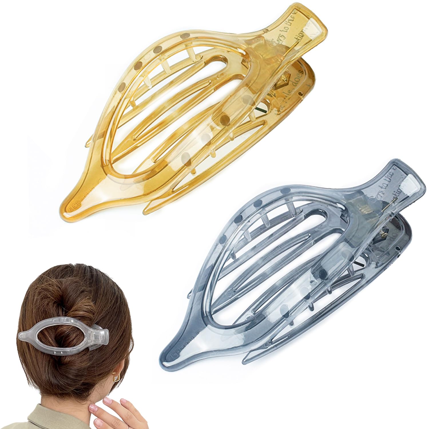 [入手困難] 新品　alo ヘアクリップ　ホワイト alo yogaヘアクリップ未使用アロヨガ新品ヘアアクセ ロン