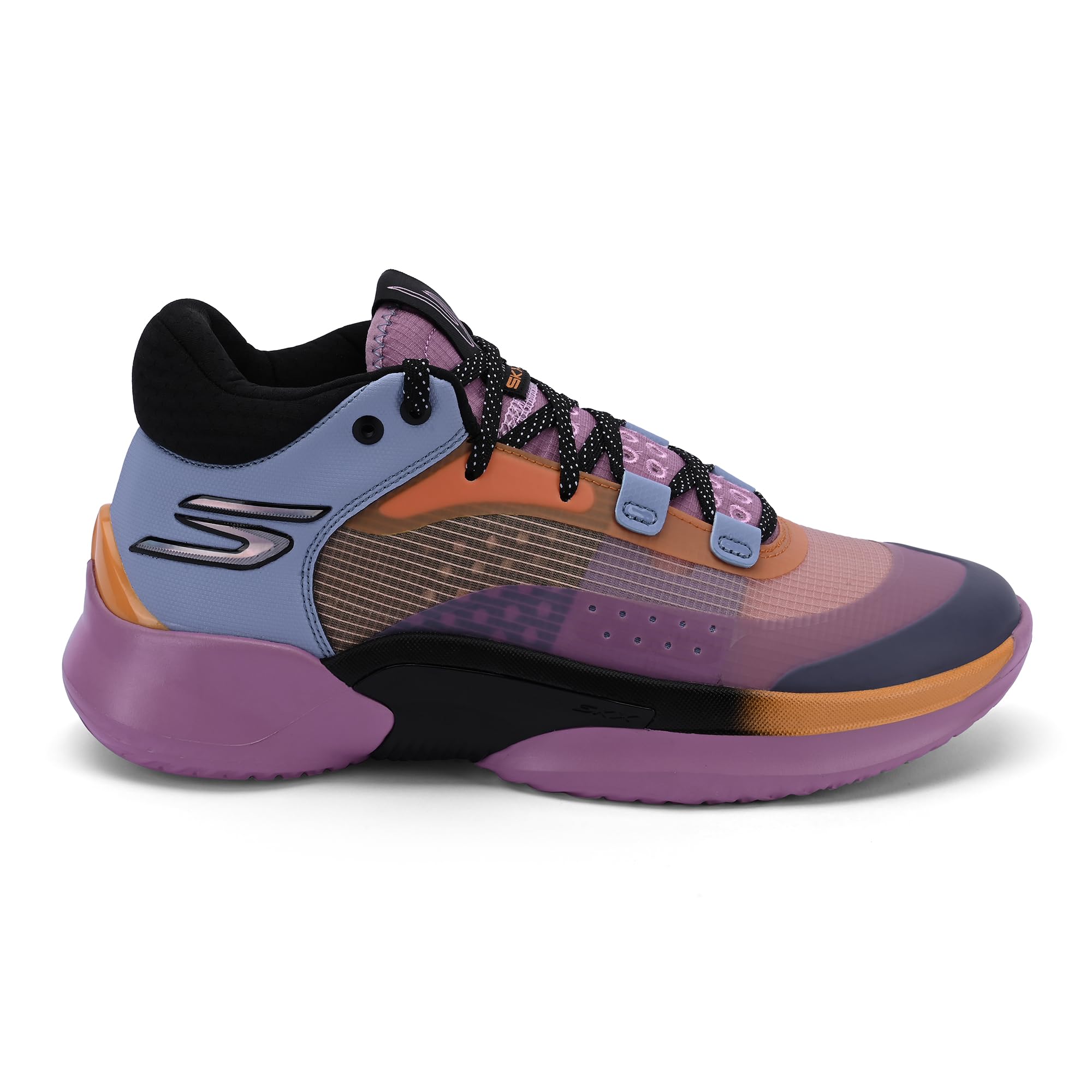 Mens SKX RESAGRIP- Basketball Sports Lace Up Shoe