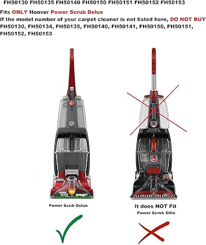 Miniatura 5 de Conjunto de tanque de agua limpia 440003501 compatible con Hoover Power Scrub Deluxe FH50130 FH50135 FH50140 FH50150 FH50151 FH50152 FH50153