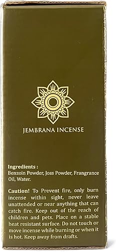 Miniatura 7 de Jembrana Incense Conos: mezcla de 6 aromas (60 conos en total), 10 conos de loto (Padma), sándalo, gardenia, maha triloka, raja harum y dewi sai