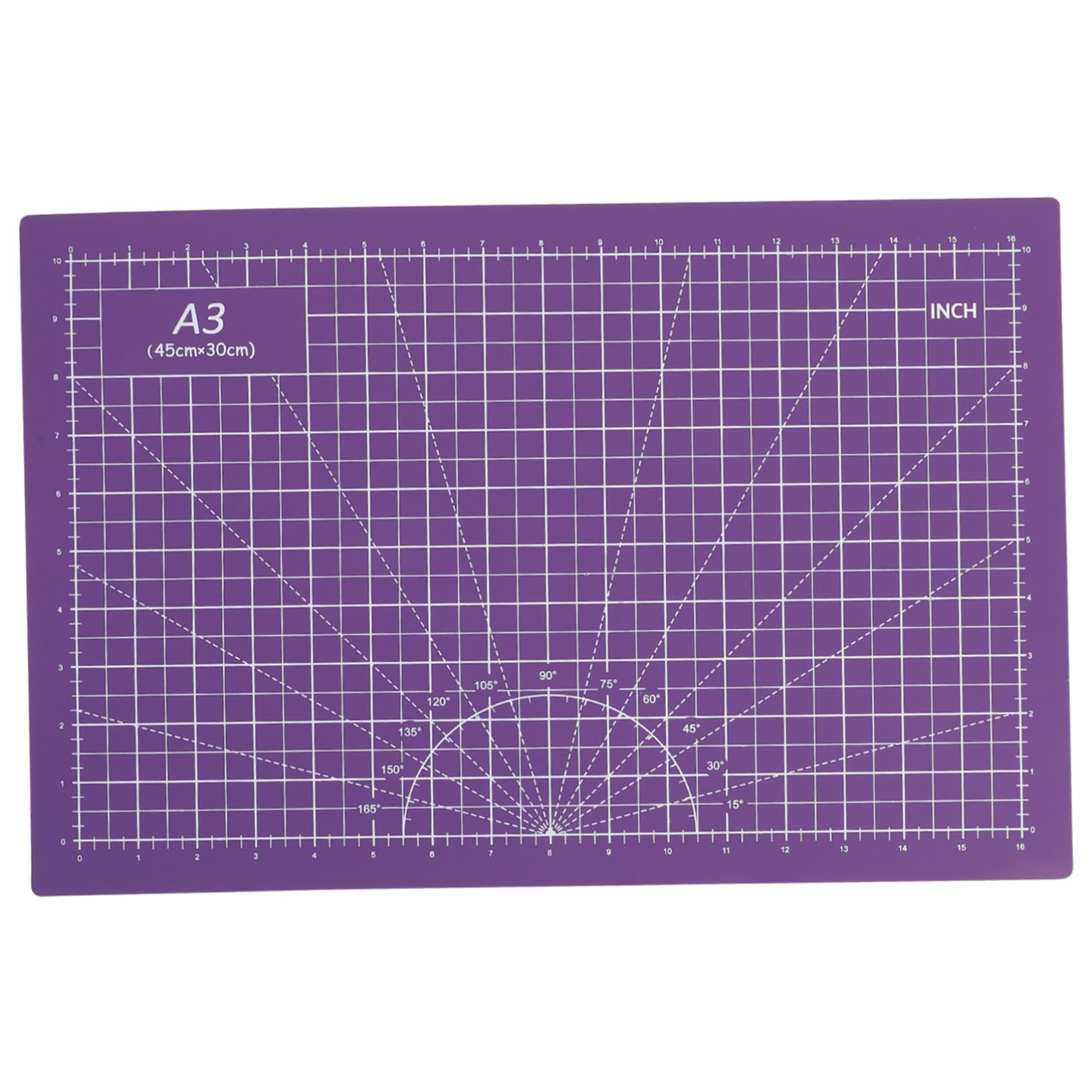 Tappetino per Taglio A3 in Pvc Autorigenerante Scala, Resistente e Multifunzionale per Taglio Carta e Tessuti in Artigianato