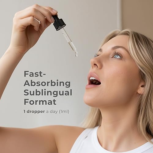 Miniatura 7 de Neurogan Suplemento liposomal de gotas líquidas NMN  Precursor de dinucleótido de nicotinamida adenina, energía celular y enfoque  333.3 mg de