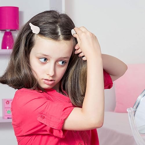 Miniatura 6 de Beaupretty Pinzas para el cabello, 2 pares de alas de ángel y alas de diablo, pinzas de pelo de felpa, bonitos accesorios para el cabello para niñas