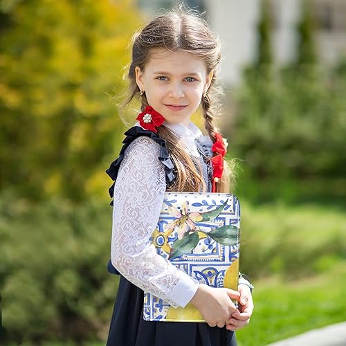 Miniatura 5 de Lemon Ornament Card Binder 400 Pockets Trading Card Storage Binder Album with Sleeves Zipper Card Collection Holder Folder for Game Cards Sport