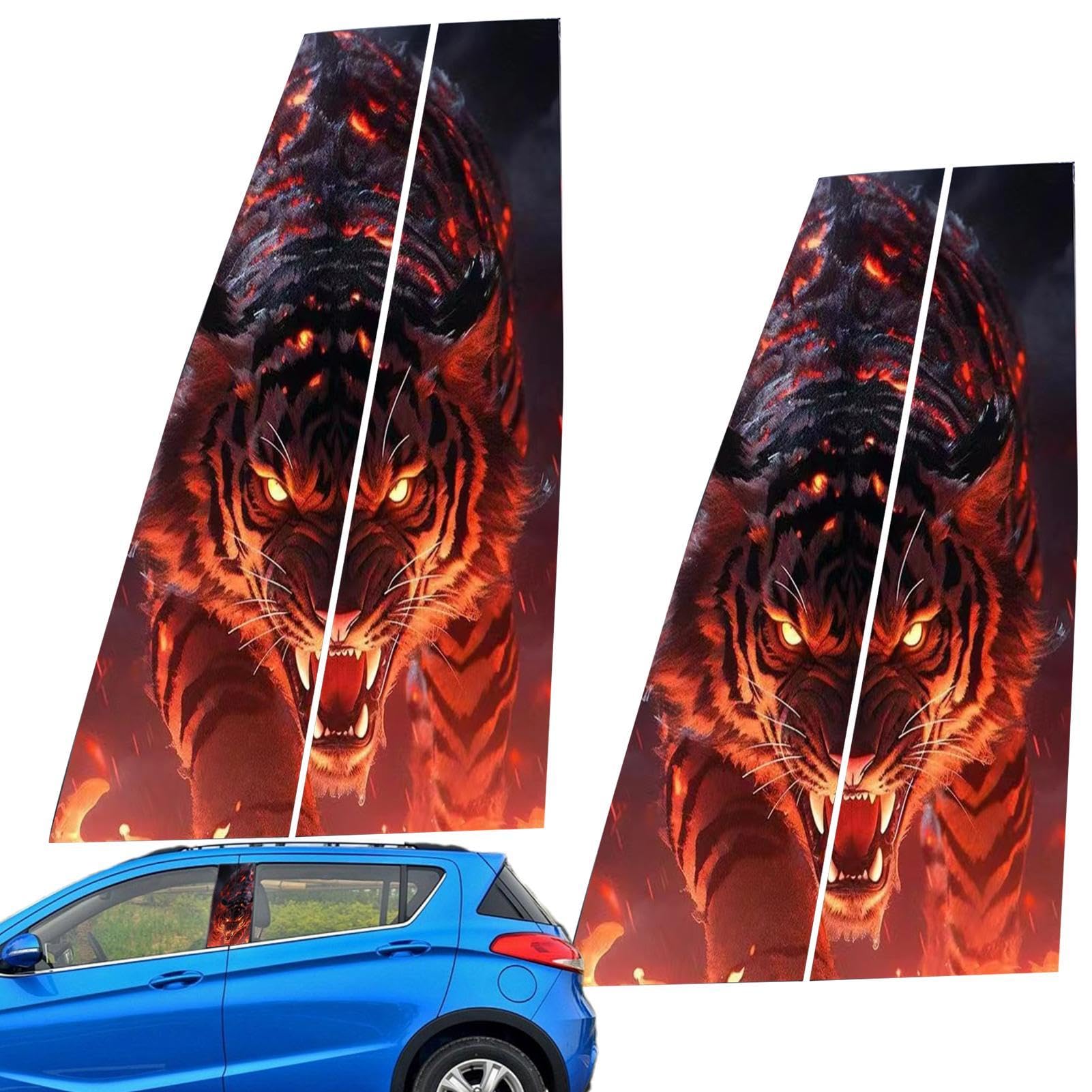 Adesivi Riflettenti Paraurti A Cuore Rombo - 10 Pezzi, Decorazione Auto Sicura, Colore Rosso