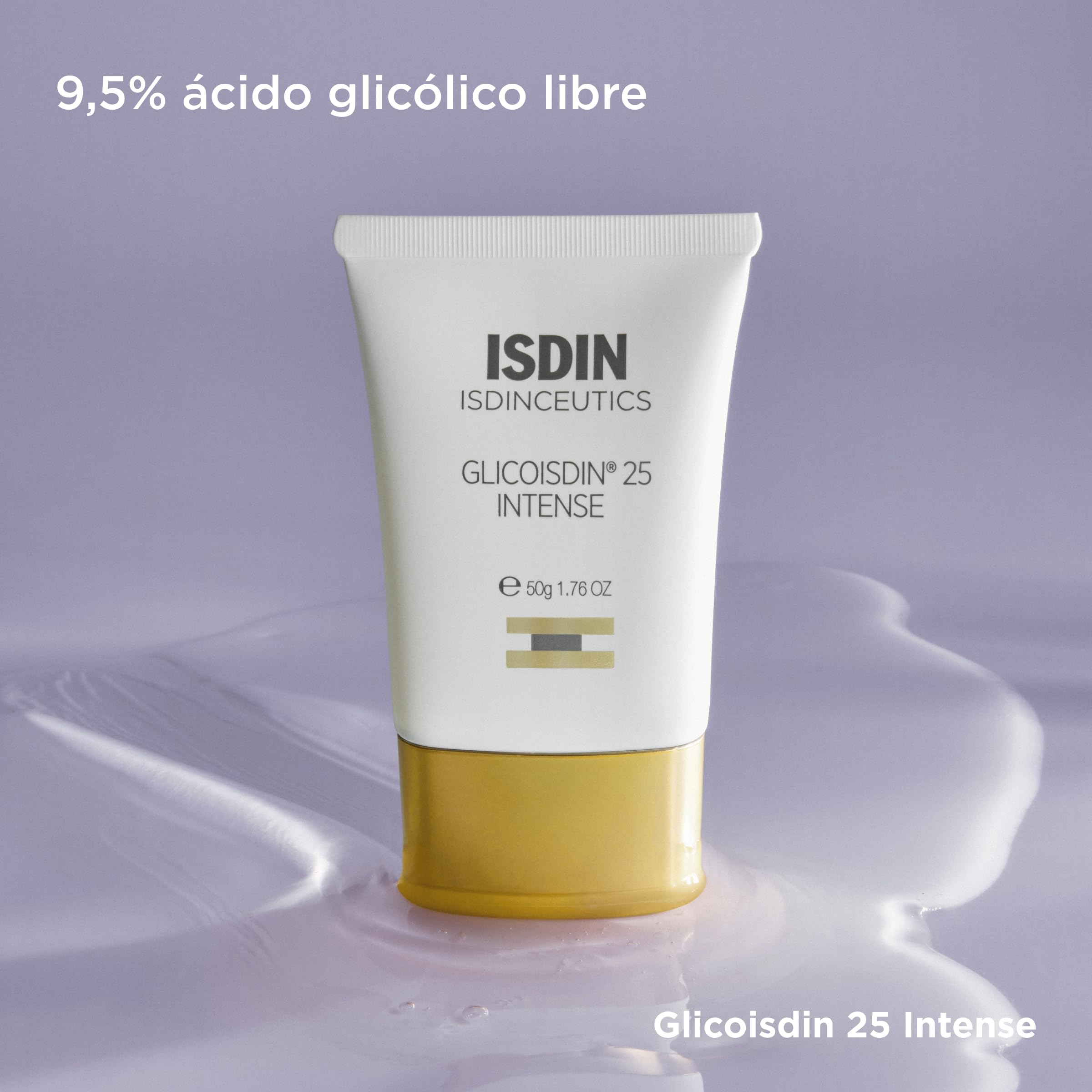 ISDIN Isdinceutics Glicoisdin 25 Gel Exfoliante con Ácido Glicólico, Acción Exfoliante para Una Piel Renovada, 25 g