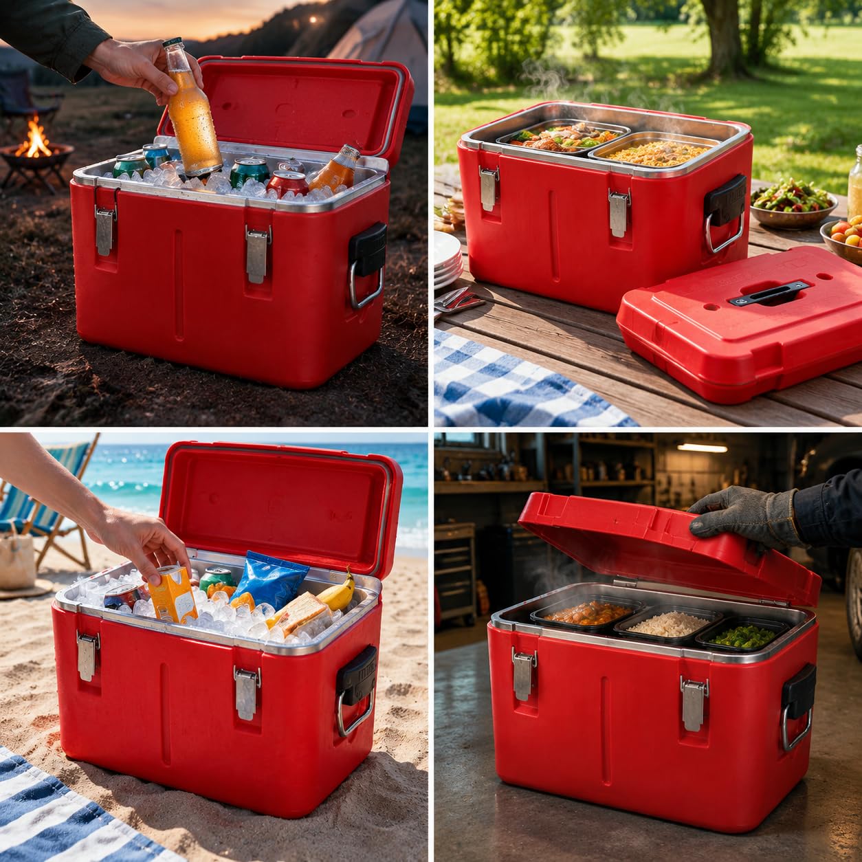 Caja Nevera Portátil, No Eléctrica, 25L