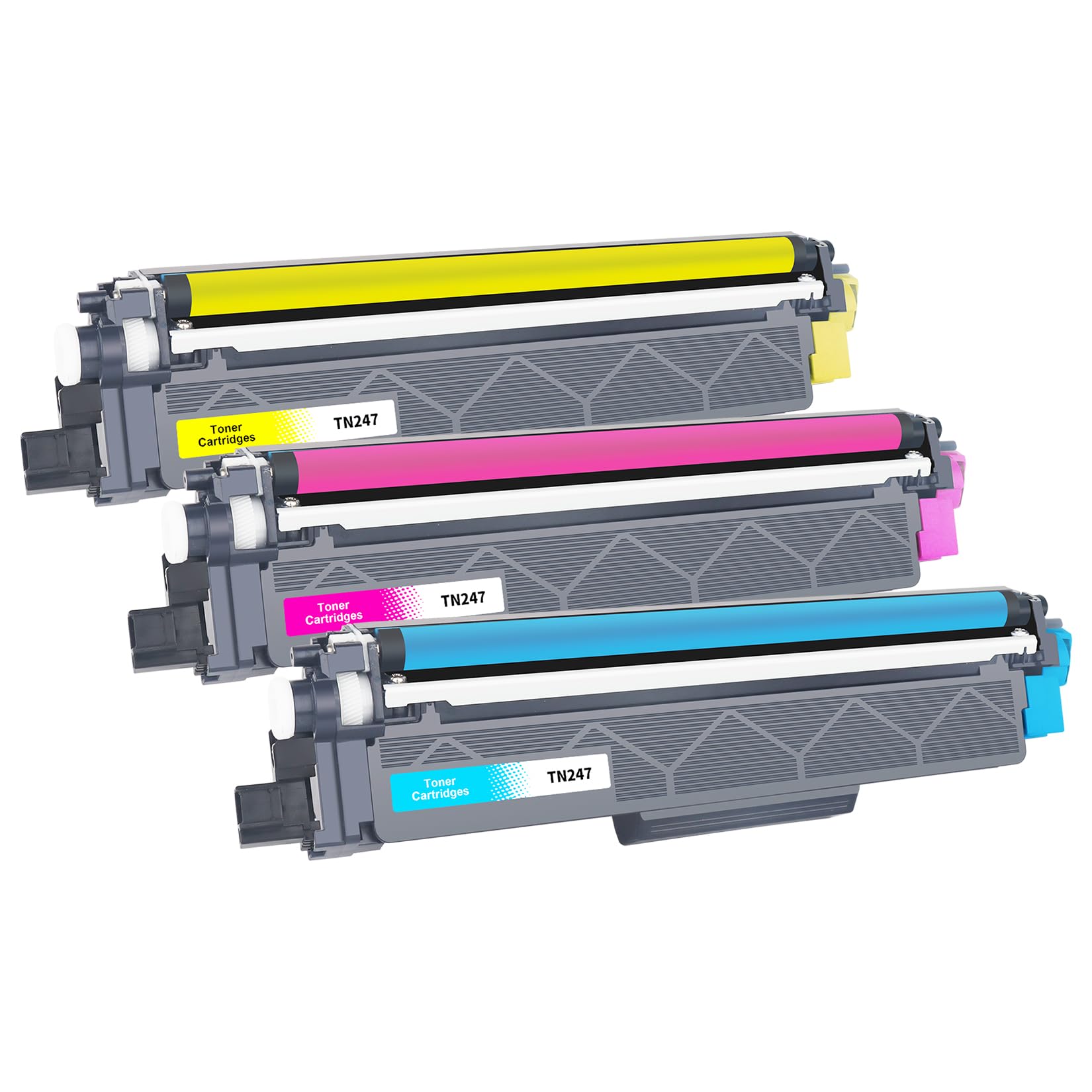 Yowell 3X TN247CMY Toner Kompatibel für Brother TN-247 TN243 Magenta Gelb Cyan Toner für MFC L3750CDW MFC-L3750CDW HL-L3210CW DCP-L3550CDW HL-L3230CDW MFCL3750CDW