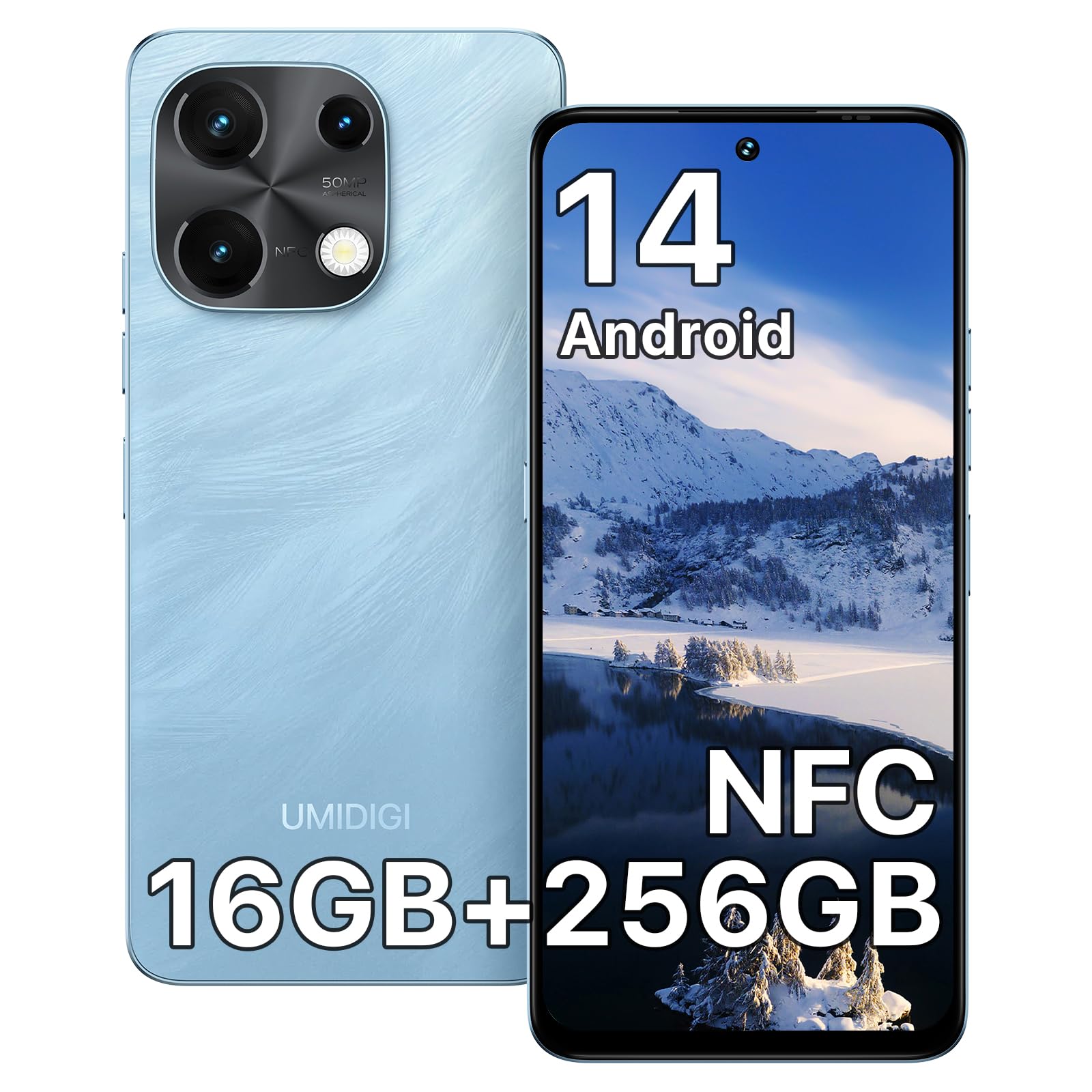 umidigi smartphone note 100 120hz 64gb 50mp caméra