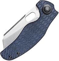 Vista 3 de Kizer Cuchillos de bolsillo Sheepdog, hoja de acero de 3.31 "60.6 in, mango Richlite, cuchillo EDC, cuchillo plegable, V4488C3