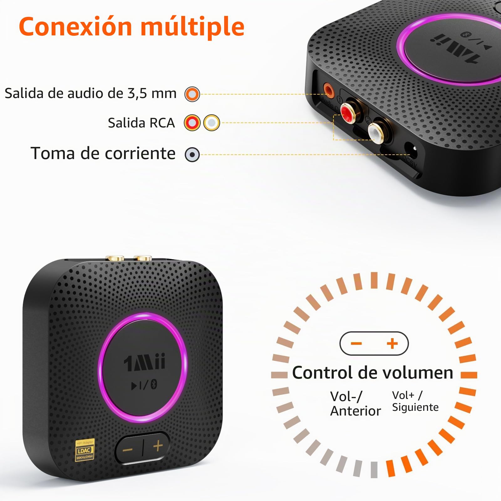 1Mii Receptor Bluetooth 5.2
