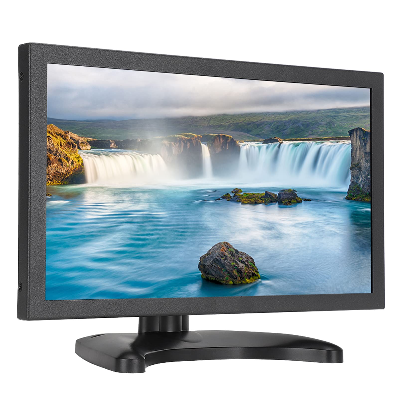 VBESTLIFE , 11,6 Zoll 16: 9 Widescreen 1920 X 1080 Full HD TFT-Bildschirm Industriemonitor, Ganzmetallgehäuse, 5 Ms Reaktionszeit, HDMI VGA Dual Input,(EU)