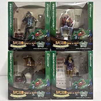 ルパン三世·銭形警部·峰不二子　フィギュア3点セット ルパン3世 MSP 次元大介 峰不二子 銭形警部 フィギュア セット