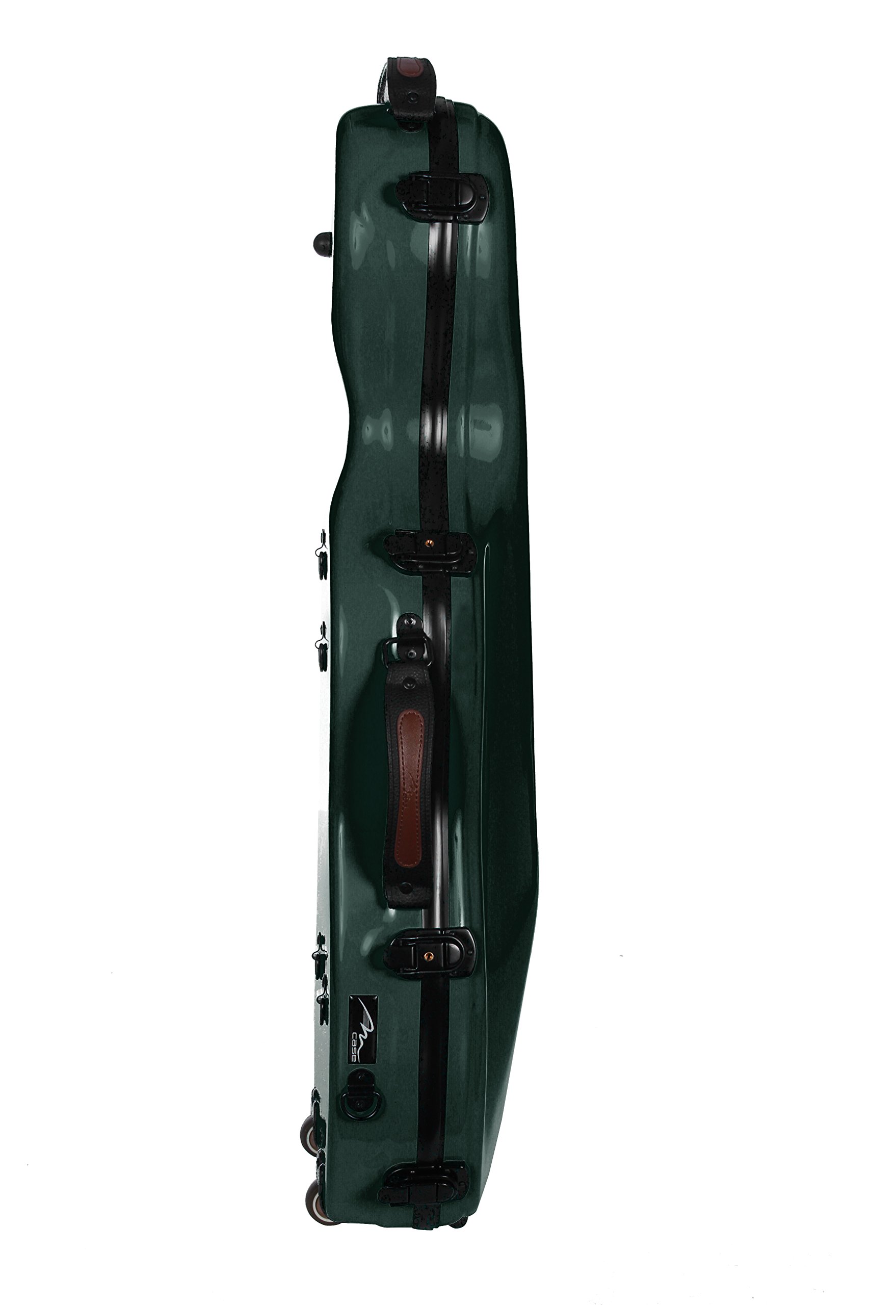 M-Case Custodia per Viola Fiberglass 38-43 Ultra Light verde borsa musicale