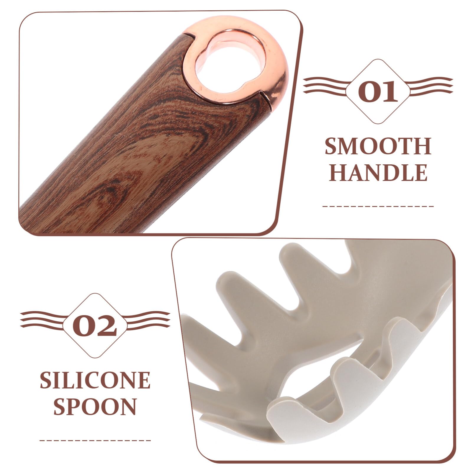 Bantre 6 Pezzi Cucchiaio Forchetta Insieme, Spork Acciaio Inox, 2 in 1 Forchetta e Cucchiaio, Forchetta per Insalata, Forchetta per spaghetti