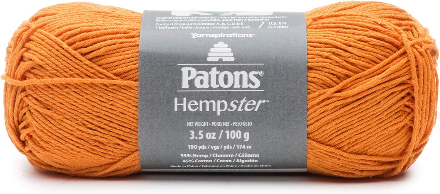 PATONS Hempster Yarn, Mango