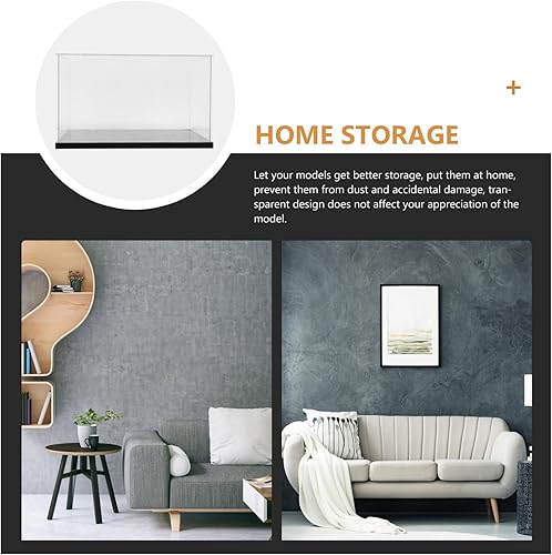 Miniatura 5 de DOITOOL Vitrina de acrílico para guantes de boxeo, vitrina de acrílico transparente para guantes de boxeo, estuche de exhibición de guantes de