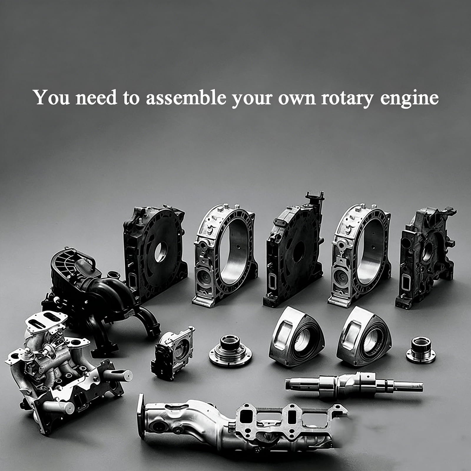 Kit Modello Motore Rotativo, Modello Motore Rotativo, con Fino A 600 Giri/min, Modello Motore Elettrico da Assemblare Fai da Te, Modello Motore Elettrico da Assemblare, Costruisci Il Tuo Kit