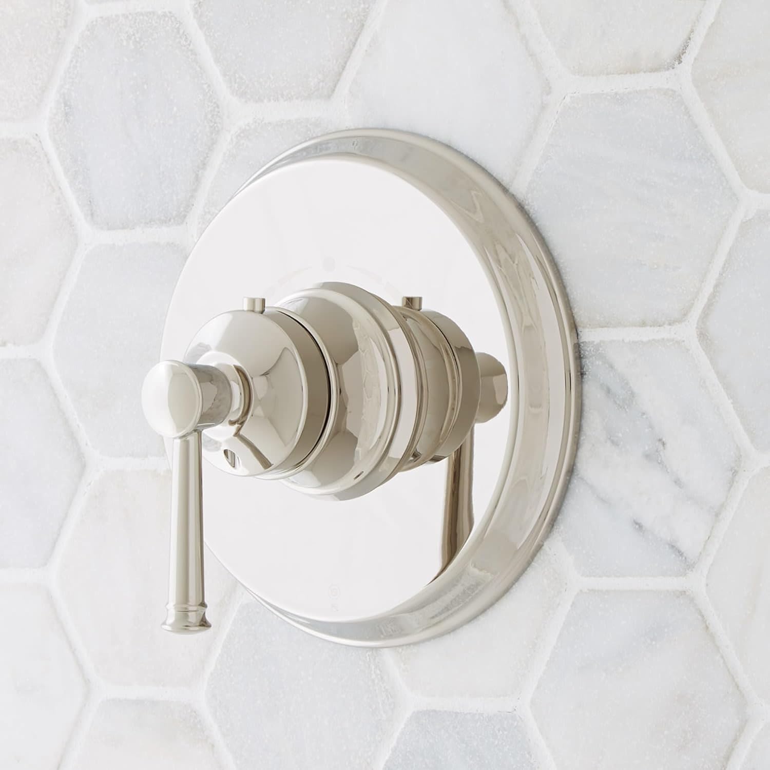 Beasley Thermostatic Valve Trim with 1/2" Rough In Valve Included, Polished Nickel