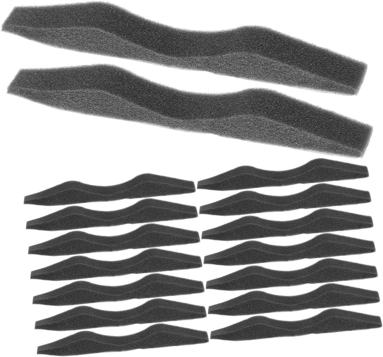 Luxshiny Anti-Fog Nose Bridge Strips with Sponge Cushion Black Self-Adhesive Mask Nose Pads for Glasses Comfort 100 Pieces Pack for DIY Cloth Face Crafting