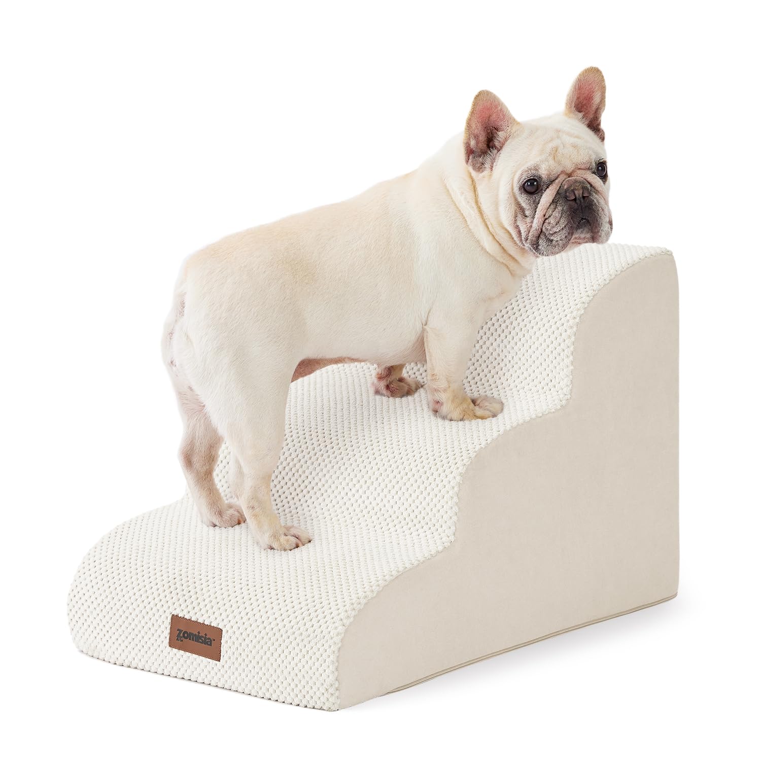 ZOMISIA 3-Step Dog Stairs