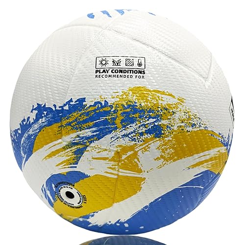 Storm Series Size 5 Soccer Ball for Beginners and Professional
