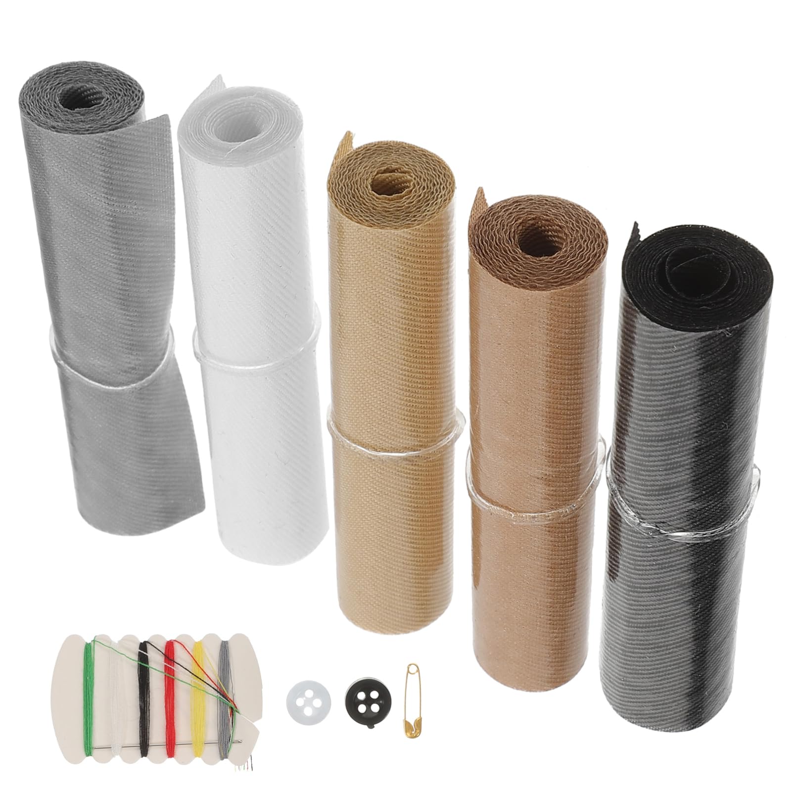 SHINEOFI 25rollen Farben Iron Patches Für Kleidung Patches Vielseitig Einsetzbar Für Heimwerker-projekte Dekoration Und Reparatur