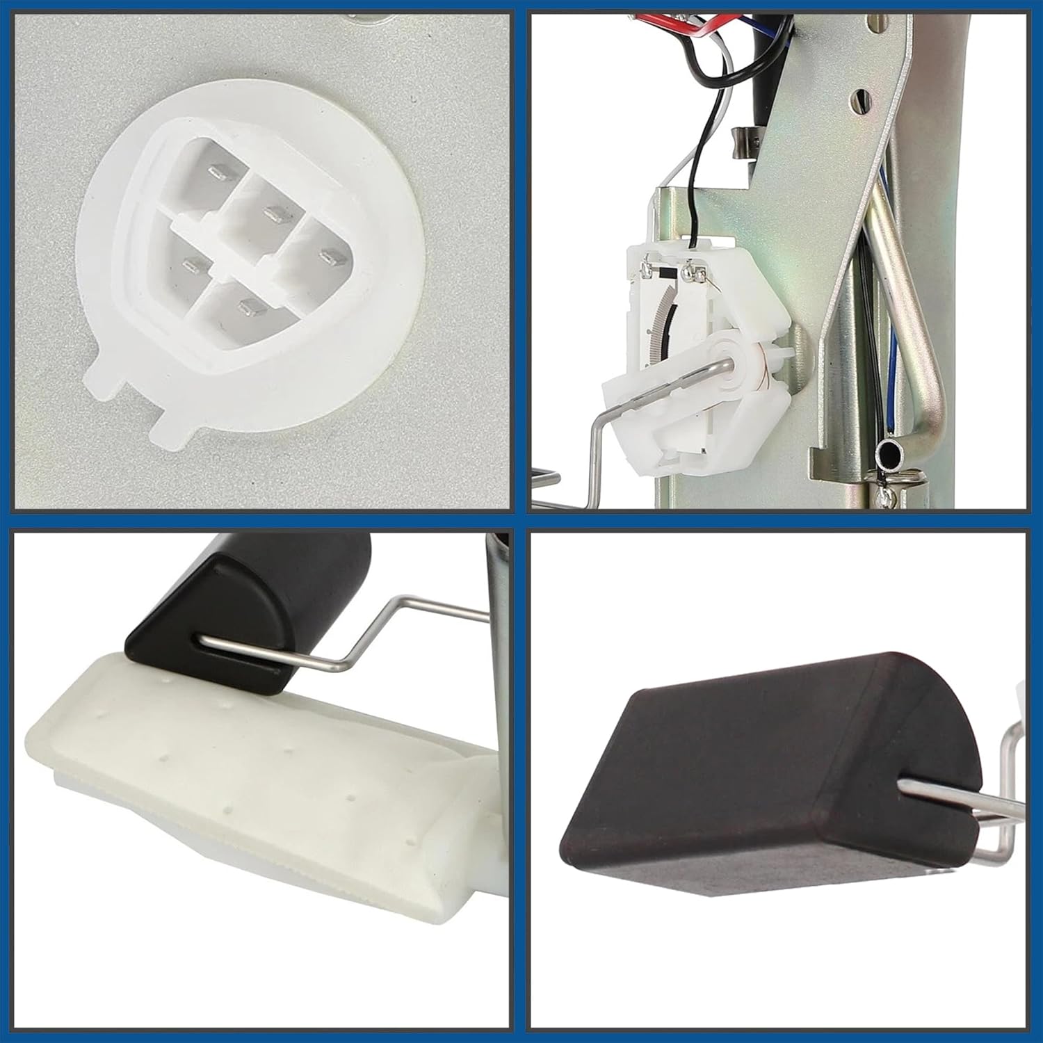 E8013H SP9162H Electric Fuel Pump Module Assembly Sending Unit Compatible with Toyota Corolla 1993-1997 Geo Prizm 1994-1996 L4 1.6L L4 1.8L