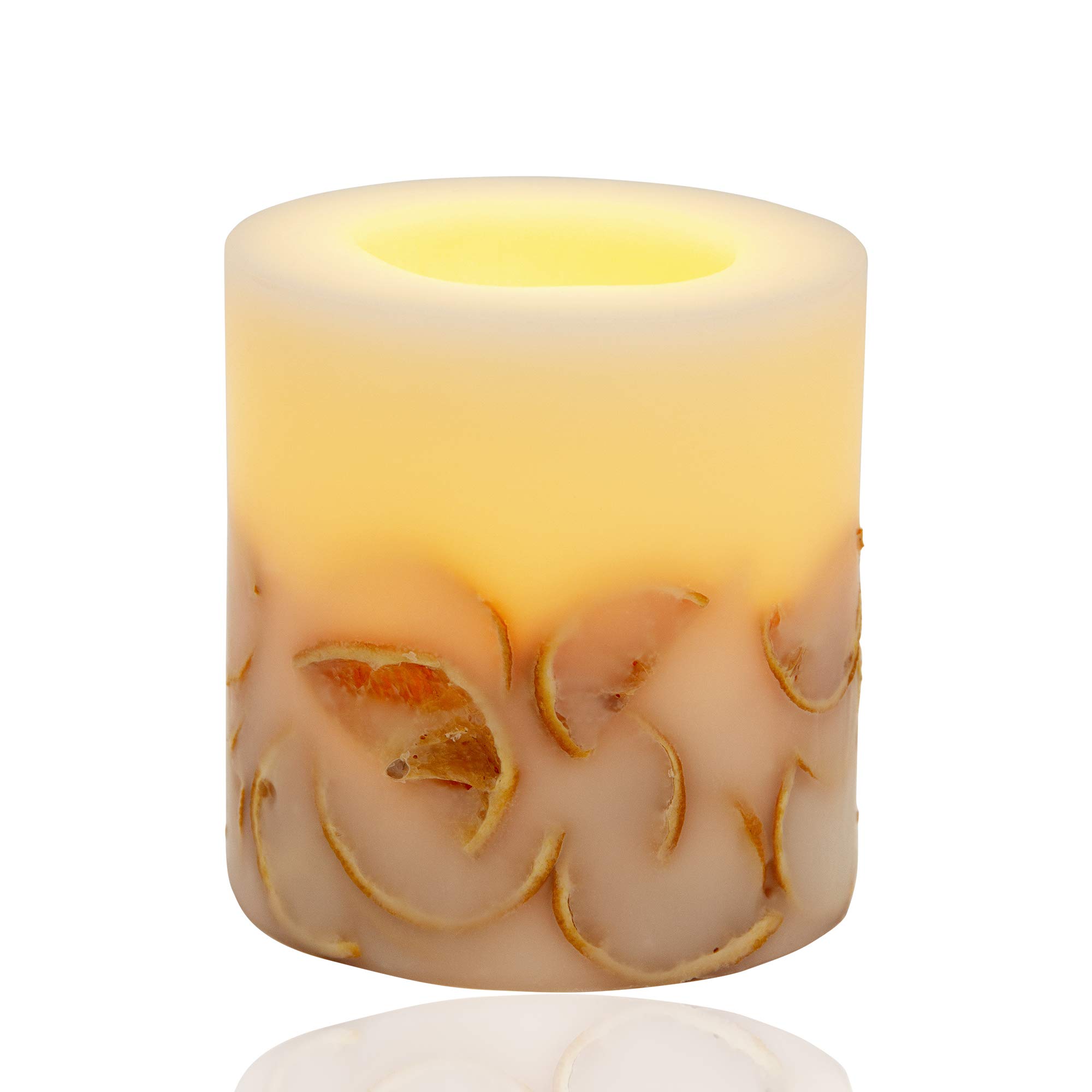 Andaluca Botanical Duft-Stumpenkerze, 12,7 x 12,7 cm Orange