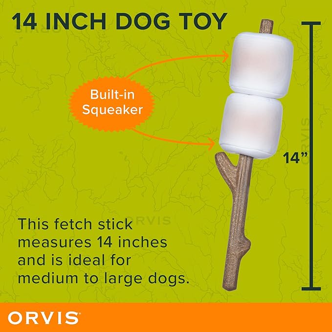 Orvis Juguete para Perros Flotante con Malvaviscos Desmontables miniatura 6