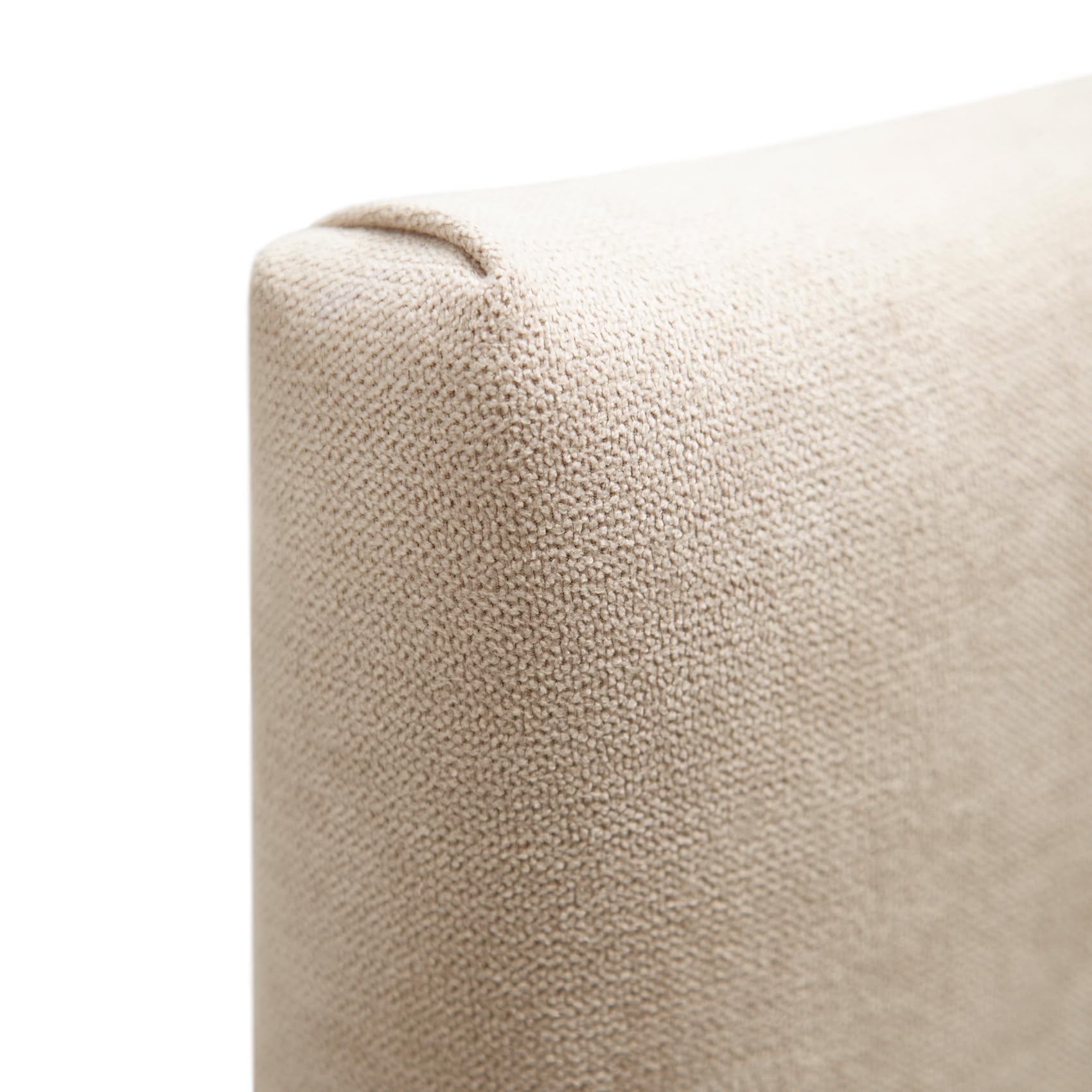 SUENOSZZZ-ESPECIALISTAS DEL DESCANSO Cabecero de Cama Bruselas tapizado en Tela para Camas de 80 (90 x 120 cm) Tela Beige