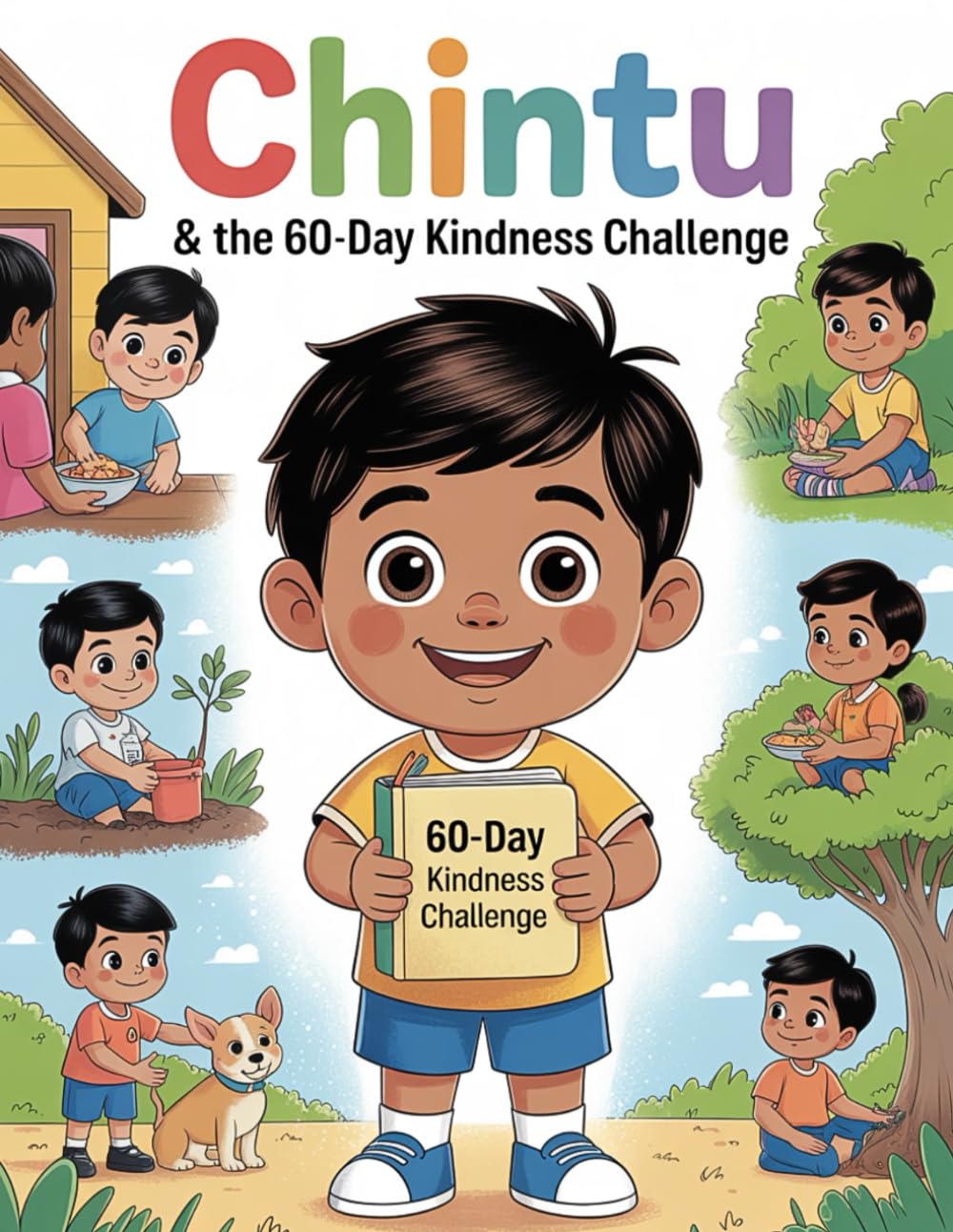 Chintu & the 60-Day Kindness Challenge: An Interactive Activity Book for Kids to Learn Empathy, Gratitude, and Positive Habits (Social Emotional Learning Series)