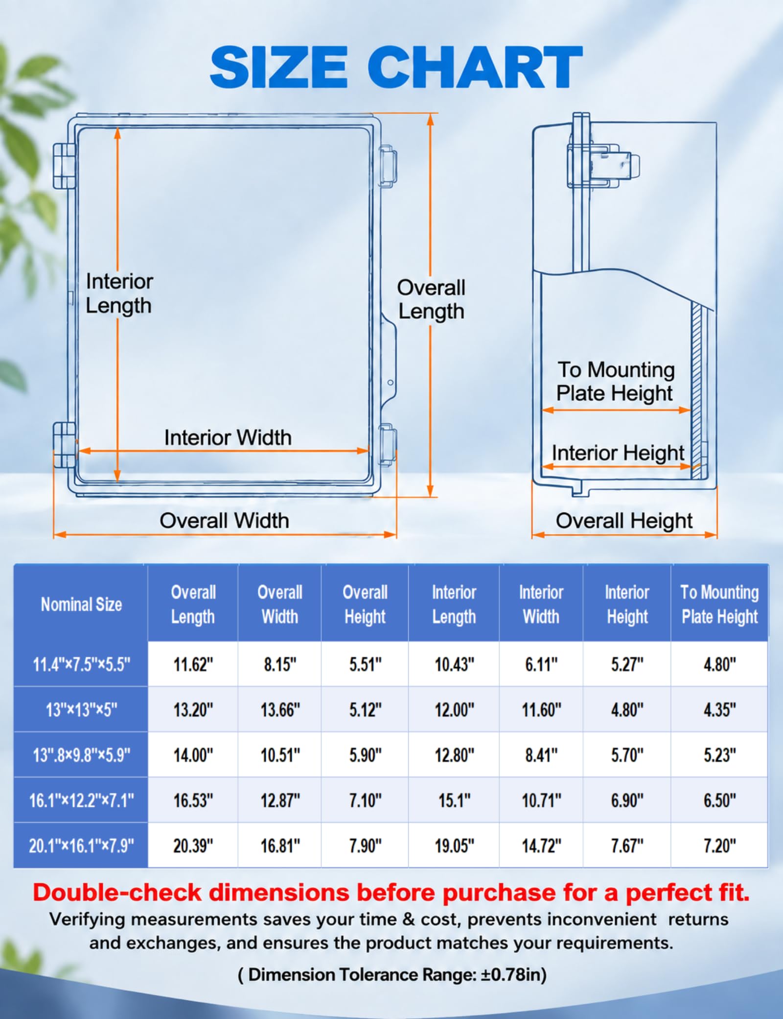 Vented Outdoor Electrical Box - Waterproof & Durable -6