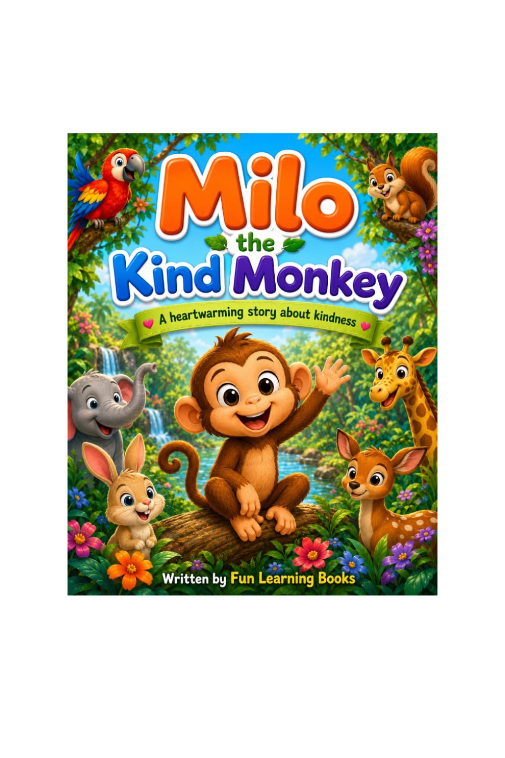 MILO THE KIND MONKEY: A Heartwarming Children’s Story About Kindness, Friendship and Helping Others
