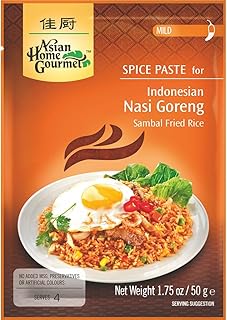 ASIAN HOME GOURMET, Spice Paste For Indonesian Nasi Goreng, 50g