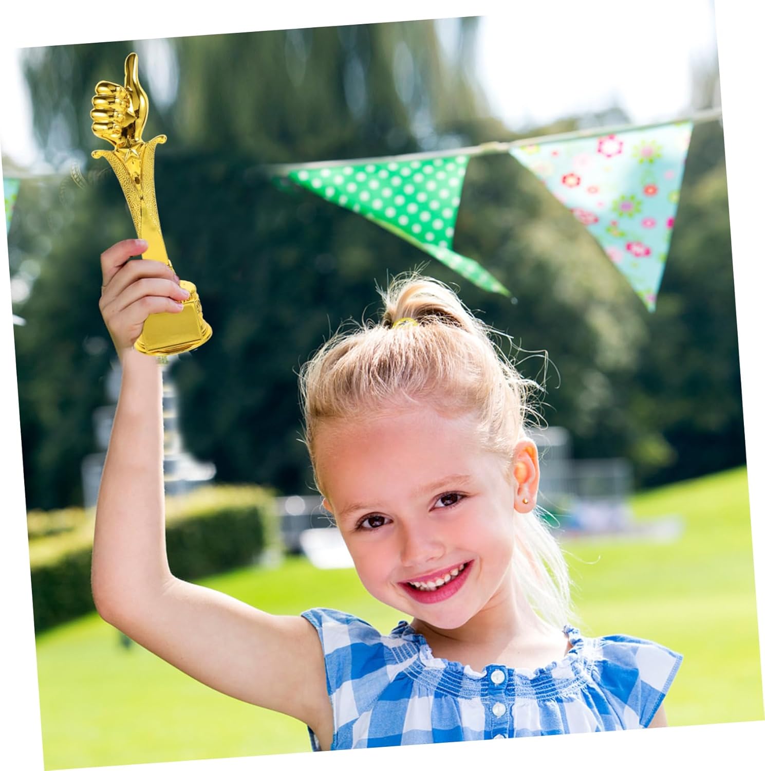 Resin Thumb Trophy Model Award Trophy for Office Decor Creative Office Toys for Adults Sturdy Base