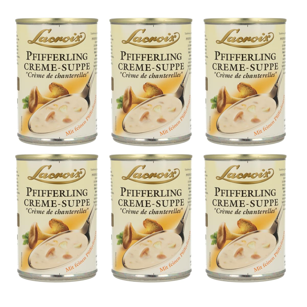 Lacroix Pfifferling Creme-Suppe 6x400ml