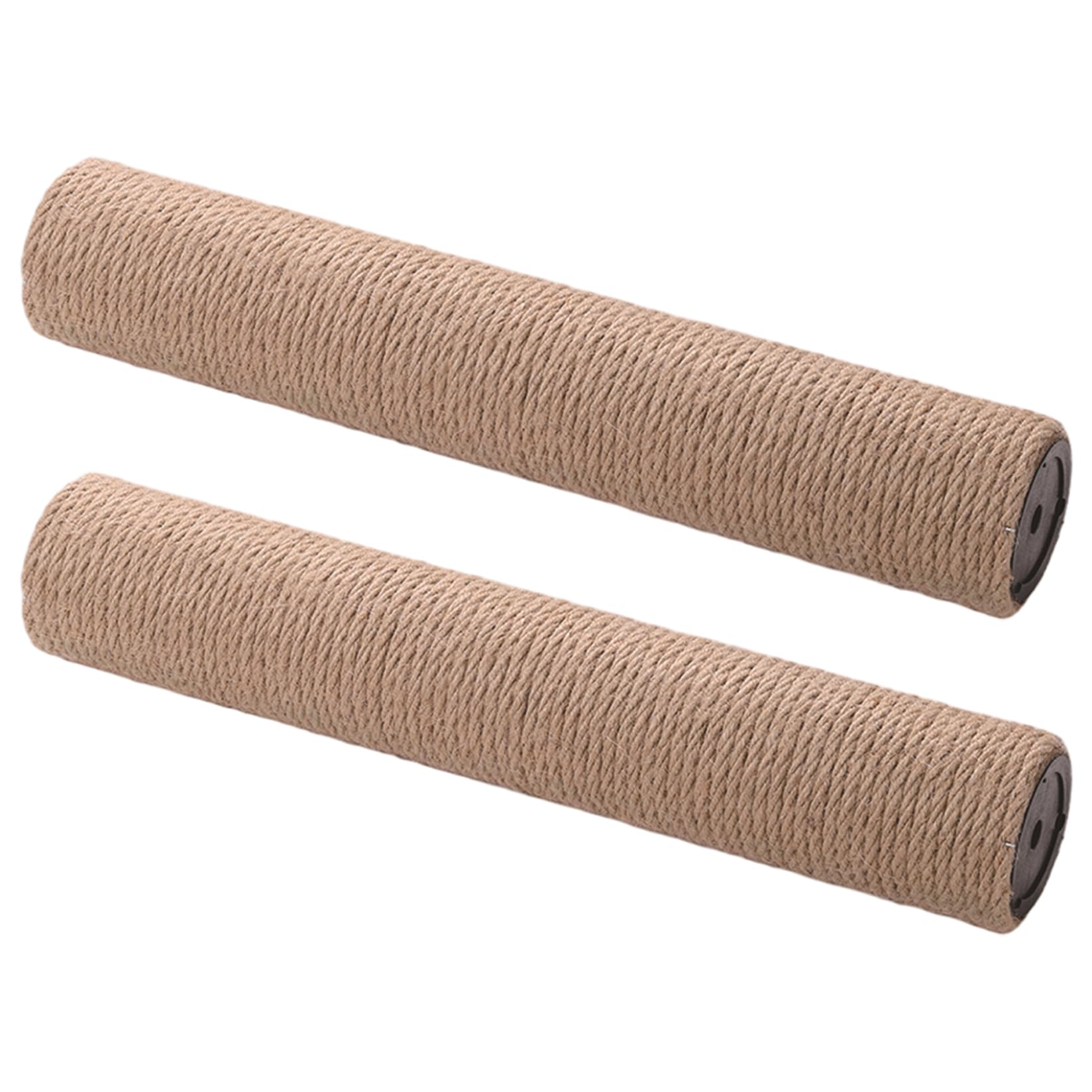 2Pcs Cat Scratching Post Replacement, 16 Inch Wear-Resistant Jute Cat Tree Replacement Post, 8mm Bolts, Easy to Install Tree