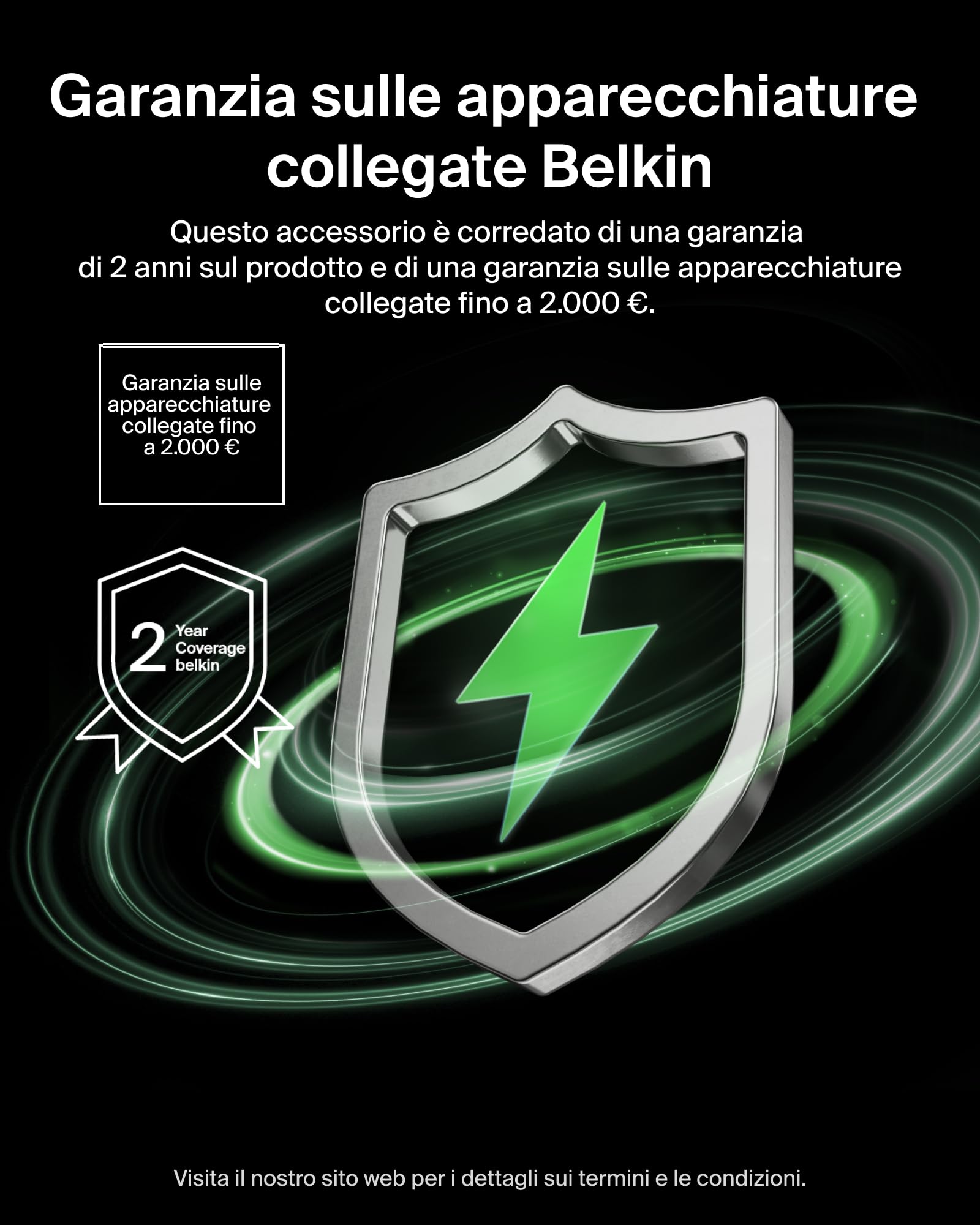 Belkin UltraCharge Power Bank 20000mAh con Cavo USB-C e Display - Nero | Caricatore Portatile 20000mAh, Ricarica 3 dispositivi (1 USB-C, Cavo USB-C Integrato, 1 USB-A), 45W, Pre-Caricato, Display