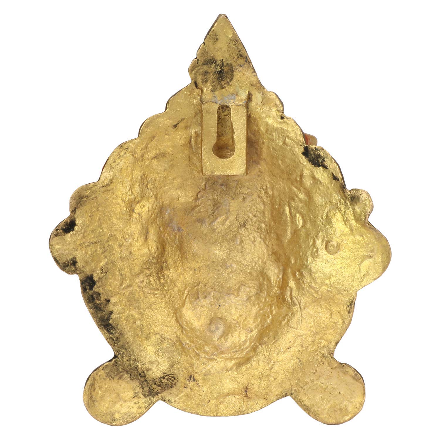 GURU JEE™ Brass Maa Durga Face Idol MATA Rani Ma Durga Wall Decor Durga MATA Face Statue for Home Decor Puja Temple Mandir Showpiece Gifts - Image 7 thumbnail