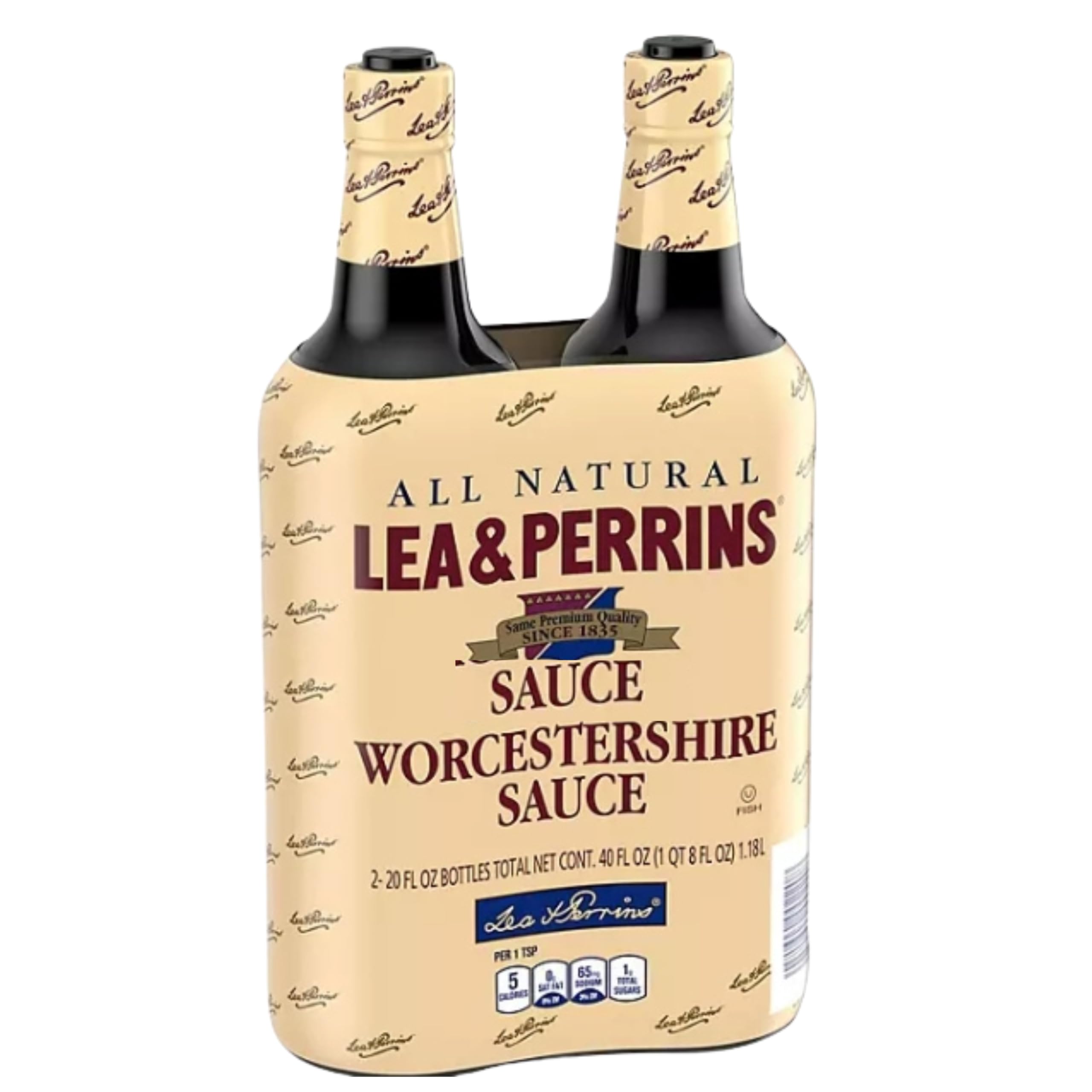 Lea & Perrins Worcestershire Sauce-20 oz, 2 ct