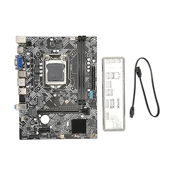 M ATX Motherboard, B75M VH LGA 1151 Slot DDR3 2 16GB Motherboard, SATA 3.0, USB 3.0 2, USB 2.0 2, 4 Pin 24 Pin Power, M.2 NVME PCIe X16 Motherboard