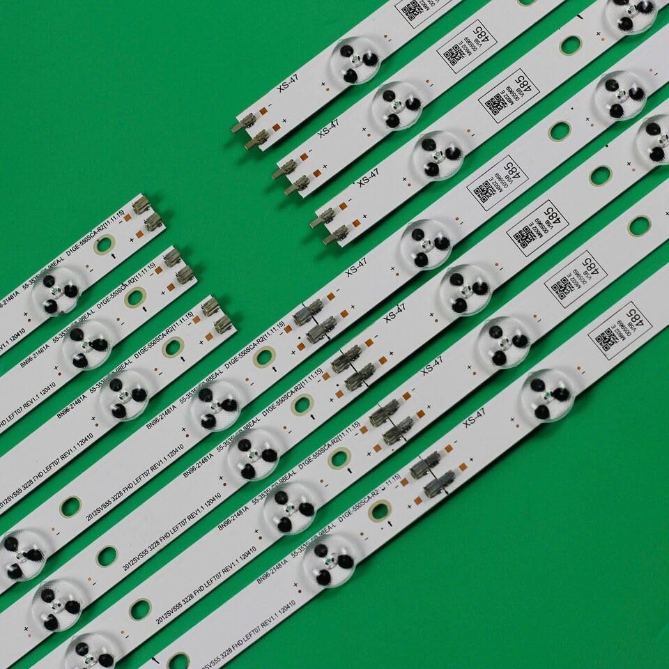 14pcs TV LED Backlight Strips Fit for Samsung UA55EH6000R UN55EH6000F BN96-24124A