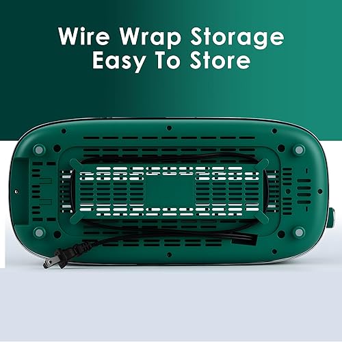 Miniatura 9 de Roter Mond Tostadora retro de acero inoxidable de 4 rebanadas con bagel, función de cancelación, descongelación y 6 ajustes de sombra de pan,