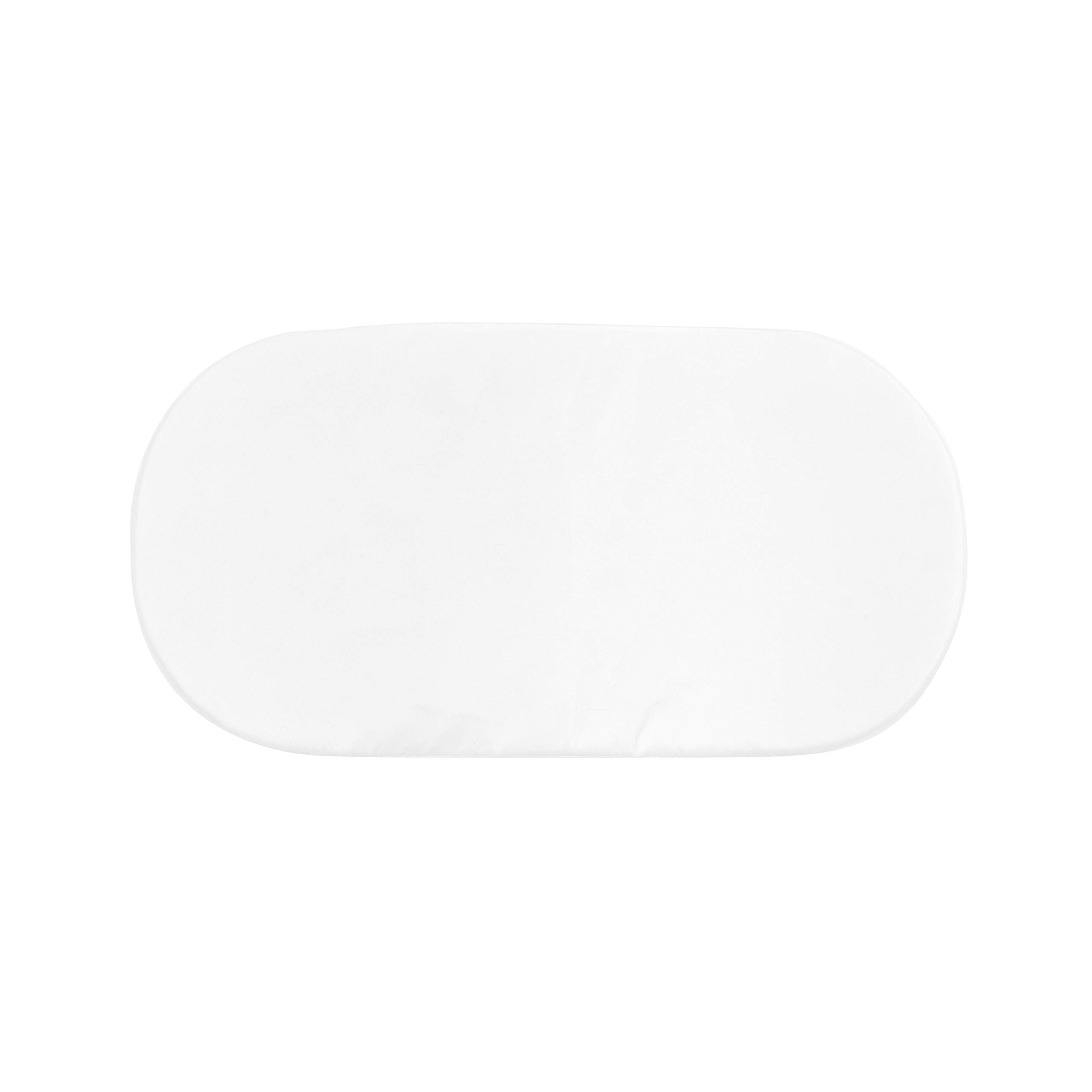 Photo 1 of Baby Delight Slumber and Beside Me Doze Sheet, for Bassinet, Machine Washable, White Fitted Sheet, White