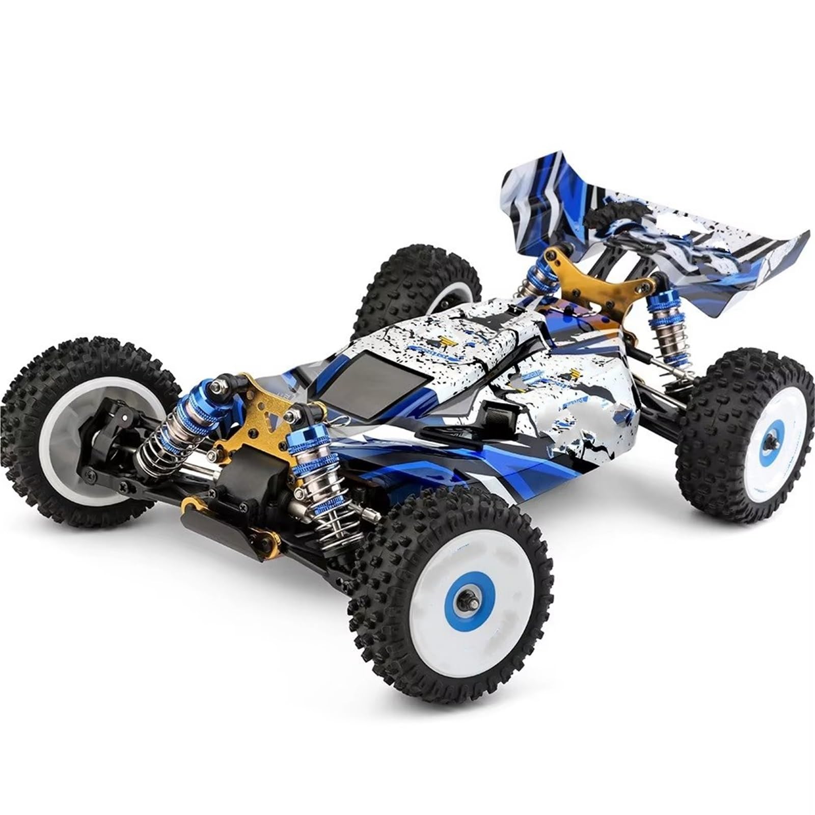 Neumático RC Compatible con Wltoys 124017 1/12 Piezas De Actualización De Coche RC, Accesorios De Repuesto, 4 Uds., Neumáticos Delanteros Y Traseros