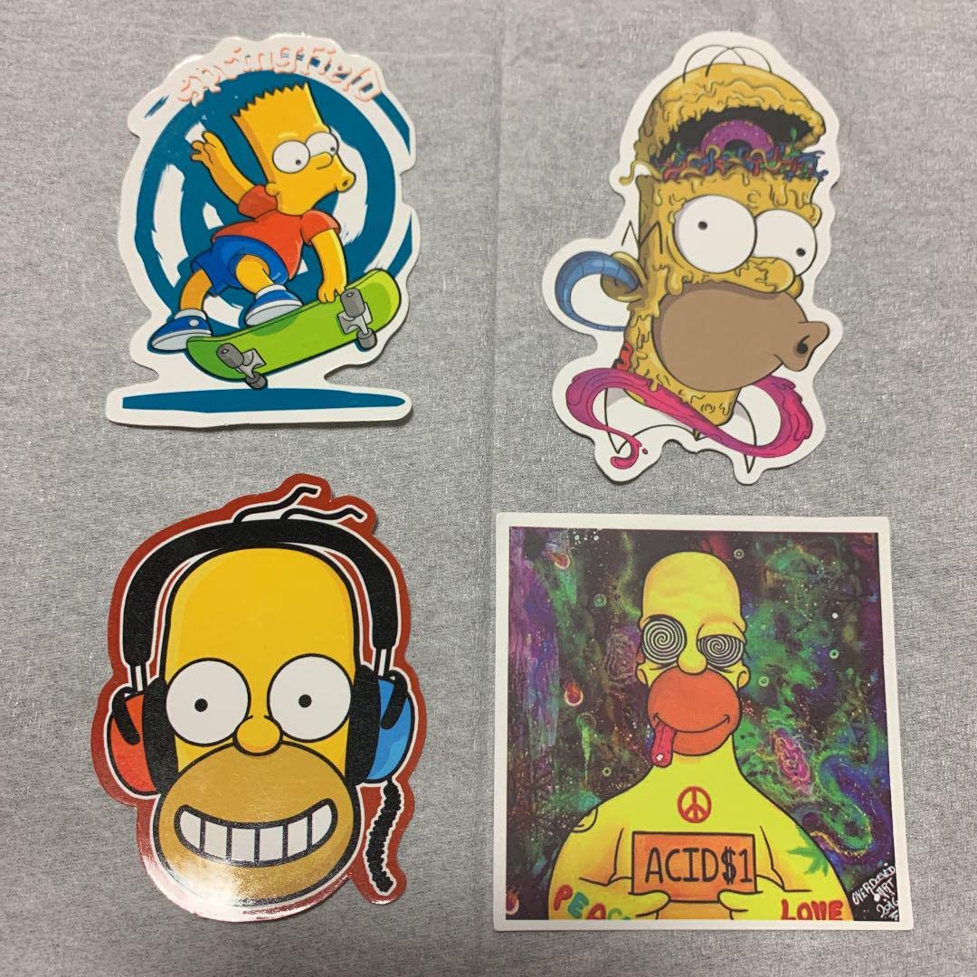 Amazon ザ シンプソンズ ステッカー シール ステッカー おもちゃ